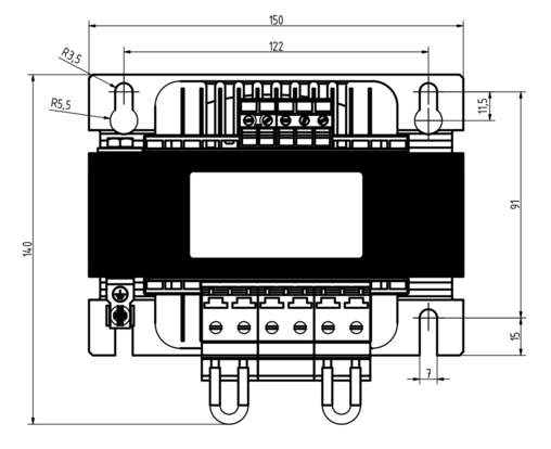 MTL 1-PHASE SAFETY TRANSFORMER
