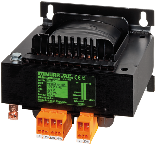 MET 1-PHASE CONTROL AND ISOLATION TRANSFORMER