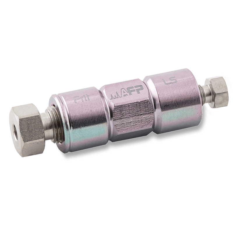 CE-SK-08-LS16-040-S - Column End Fitting with Lipseal Feature, SilcoNert 2000® Coated