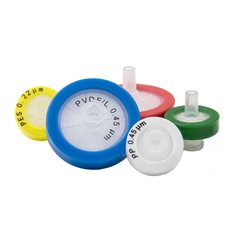CF-100009 - Nylon Syringe Filters, 0.45 μm, 25 mm, Nonsterile, Pkg. 100