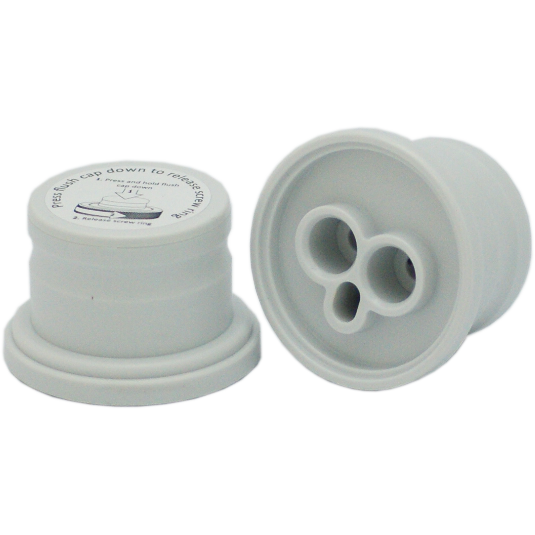 CG-100017 - Flush Cap Replacement Set, Pkg. 2