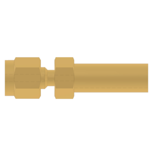 CG-100022 - Swagelok 1/16"OD x 1/4"T REDUCER Brass, SPL