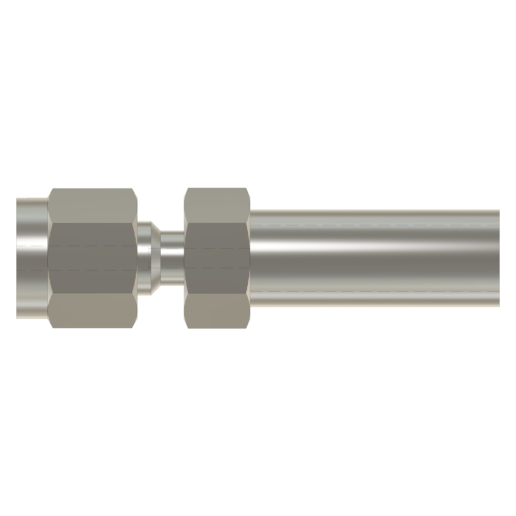 CG-100024 - Swagelok SS316, 1/16"OD x 1/4" Tube Stub REDUCER