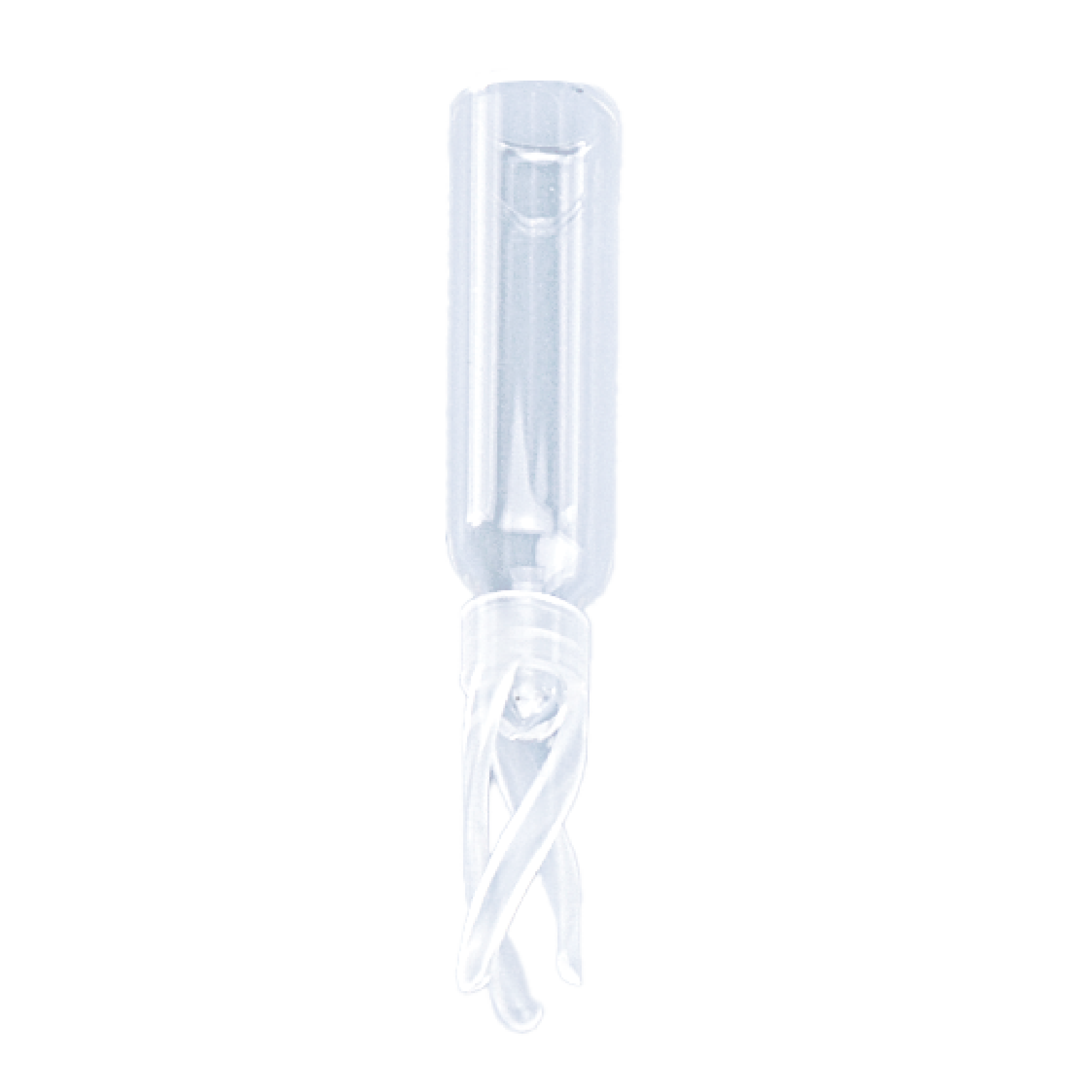 CI-100000 - 250 µL Clear Insert with Bottom Spring for Large Opening 1.8 mL Vials Pkg. 100