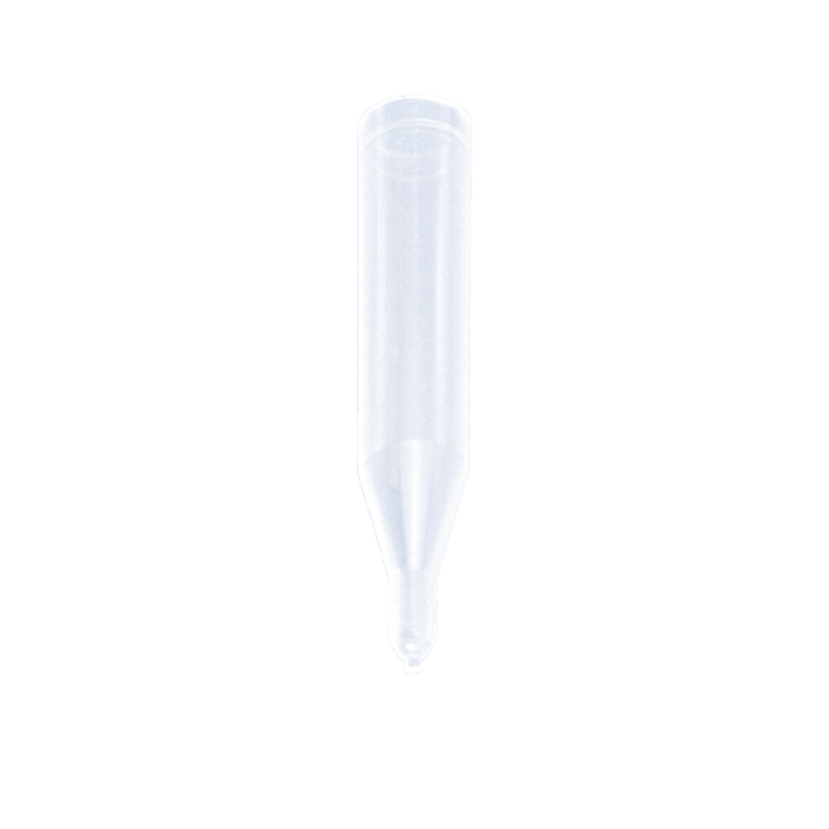 CI-100001 - 250 µL Clear Insert with Flat Bottom for Large Opening 1.8 mL Vials Pkg. 100