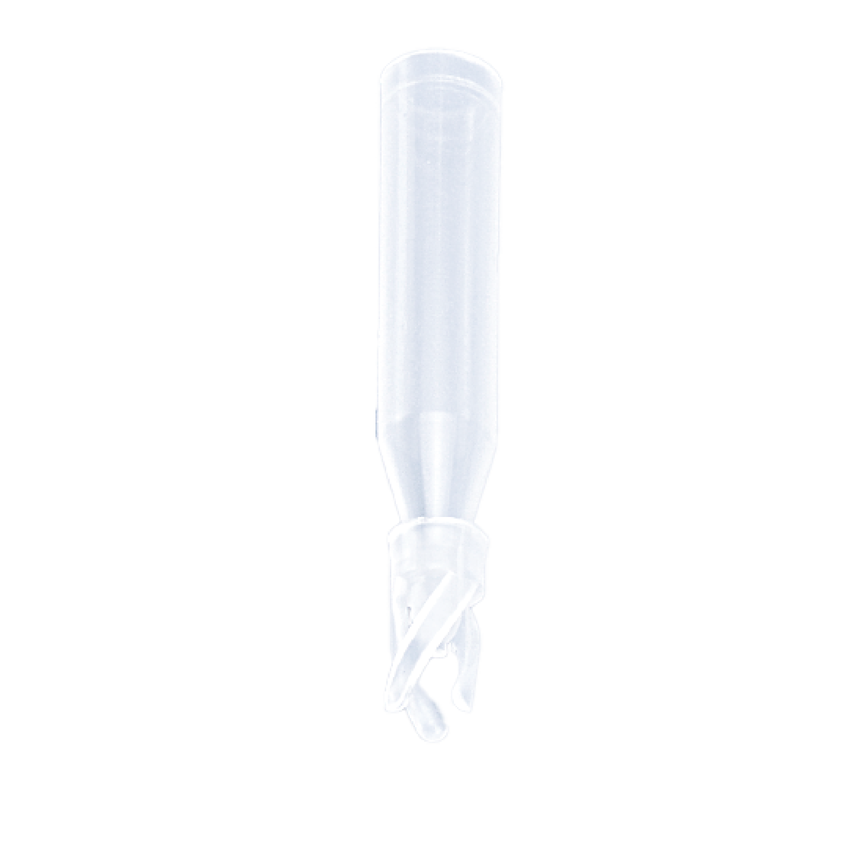 CI-100004 - 250 µL Clear Insert with Bottom Spring for Large Opening 1.8 mL Vials, Deactivated, Pkg. 100