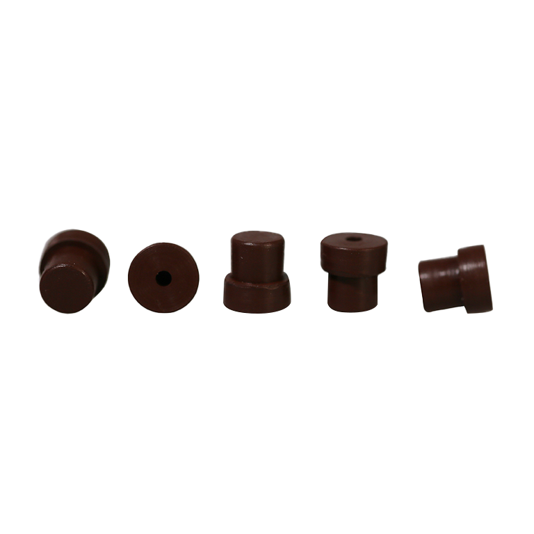 CS-100064 - 7.5 mm OD Inlet Plug Septa for Shimadzu GCs, Φ5.5x7 mm, Brown, Pkg. 25