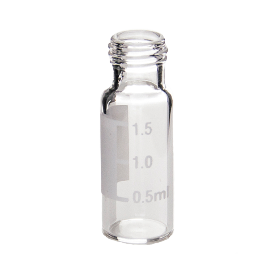 CV-100001 - 2 mL Clear Glass 9 mm Screw Top Vial with Write-on Spot, 11.6 x 32 mm, 7.0 Type Glass,Value Line, Pkg. 100