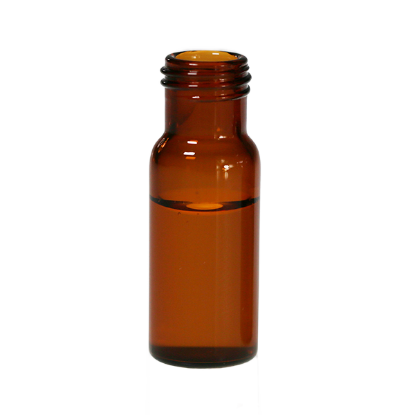 CV-100006 - 2 mL Amber Glass 9 mm Screw Top Vial, 11.6 x 32 mm, 5.0 Type Glass, Value Line, Pkg. 100