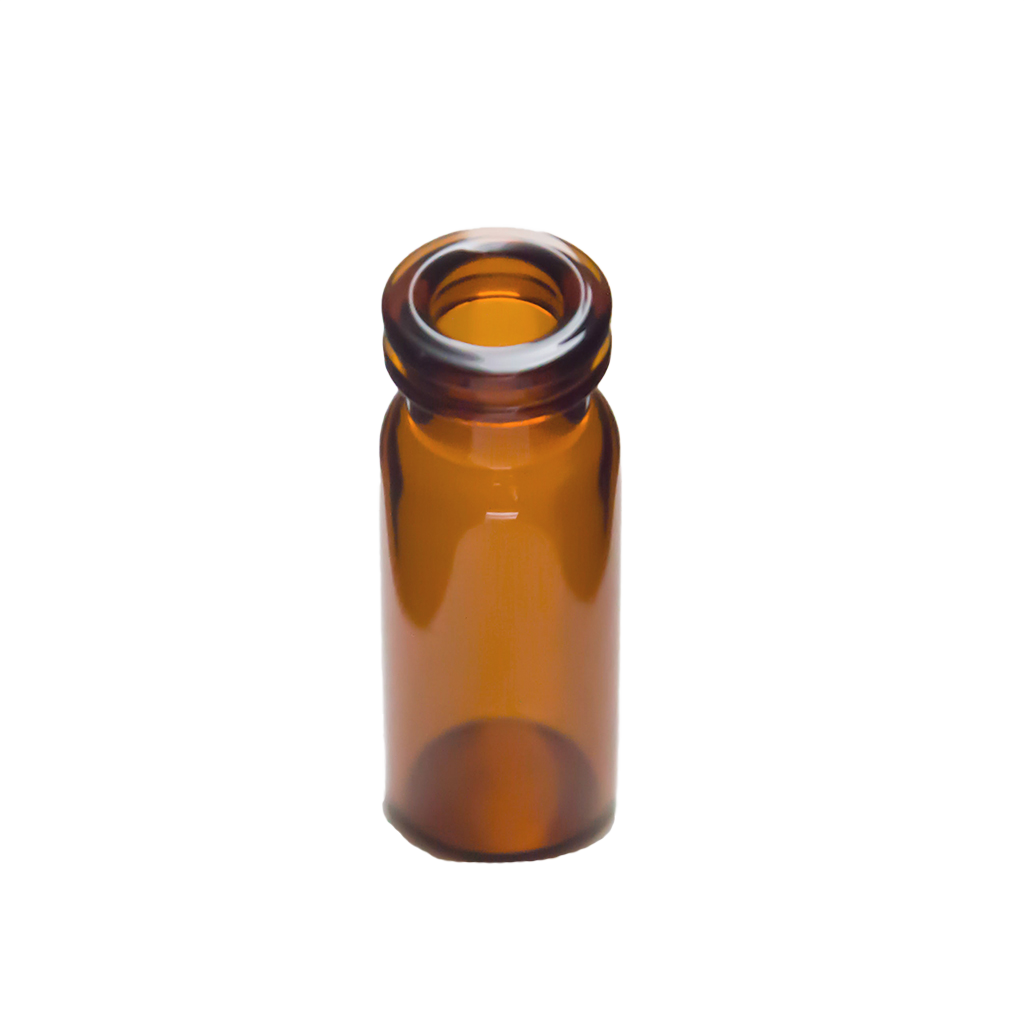 CV-100012 - 2 mL Amber Glass 11 mm Snap Ring Top Vial, 11.6 x 32 mm, 5.0, Type Glass, Value Line, Pkg. 100