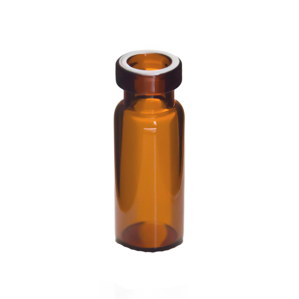 CV-100020 - 2 mL Amber Glass 11 mm Crimp Top Vial, 11.6 x 32 mm, 5.0 Type Glass, Value Line, Pkg. 100