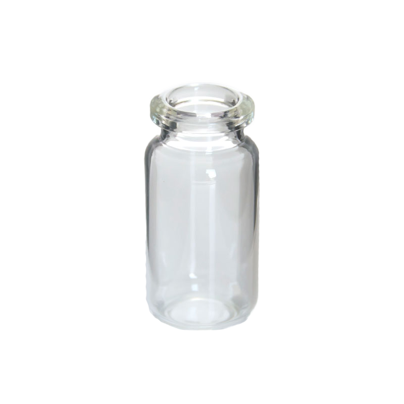 CV-100024 - 10 mL Clear Glass 20 mm Crimp Top Headspace Vial, Round Bottom, 22.5 x 46 mm, 7.0 Type Glass, Value Line, Pkg. 100