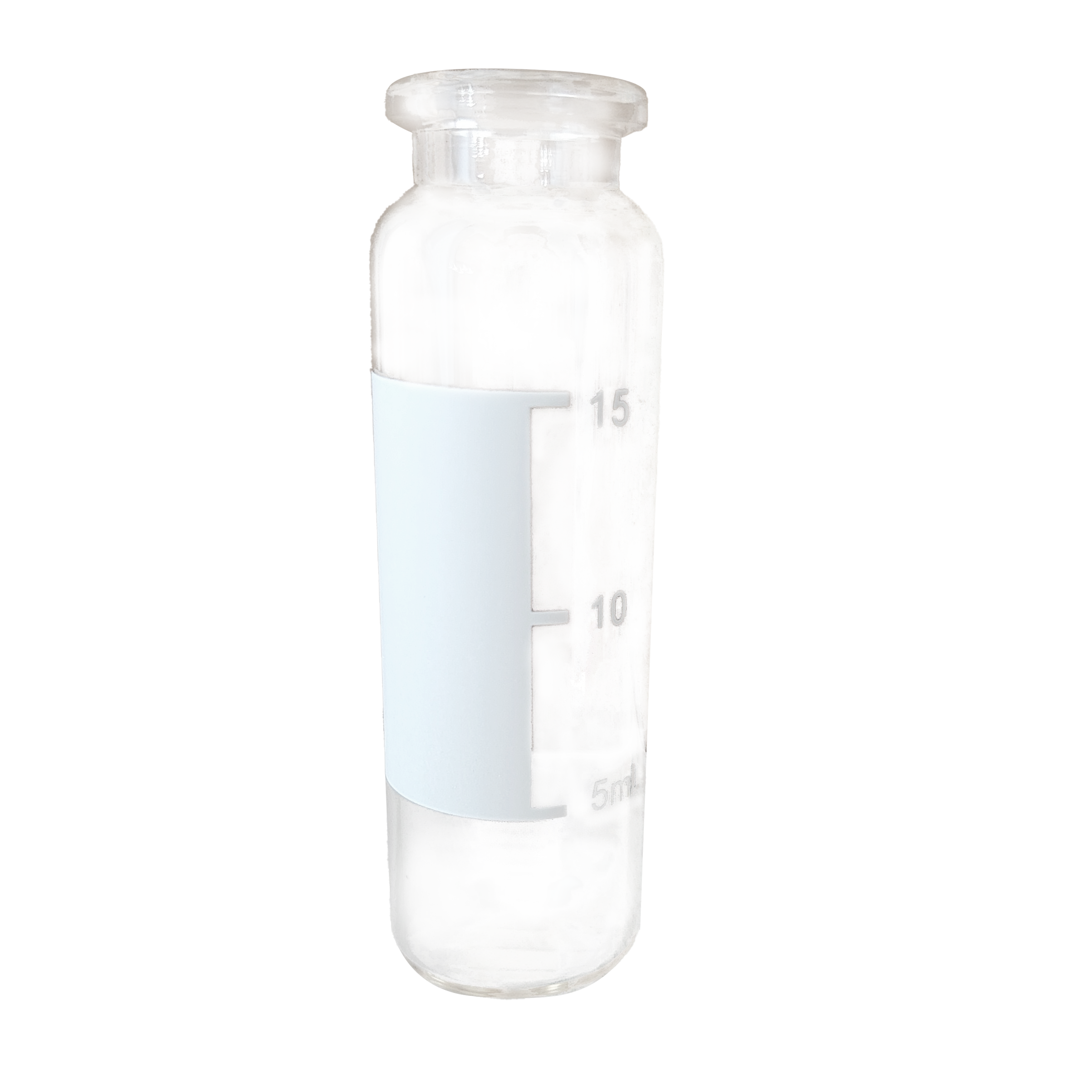 CV-100028 - 20 mL Clear Glass 20 mm Crimp Top Headspace Vial, Round Bottom, 22.5 x 75 mm, 7.0 Type Glass, Value Line, Pkg. 100
