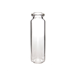 CV-100062 - 10 mL Clear Glass 20 mm Crimp Top Headspace Vial Tapered Top, Radius Bottom, Pkg. 1000