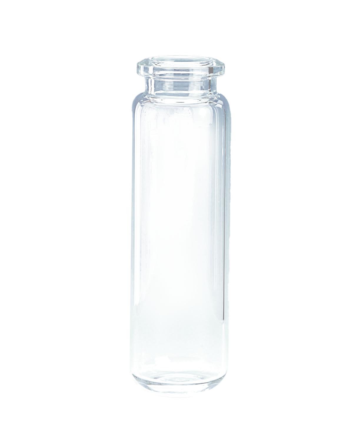 CV-100047 - 20 mL Clear Glass 20 mm Crimp Top Headspace Vial Tapered Top, Radius Bottom, Pkg. 100