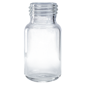 CV-100051 - 10 mL Clear Glass 18 mm Screw Top Headspace Vial, Radius Bottom, Pkg. 100