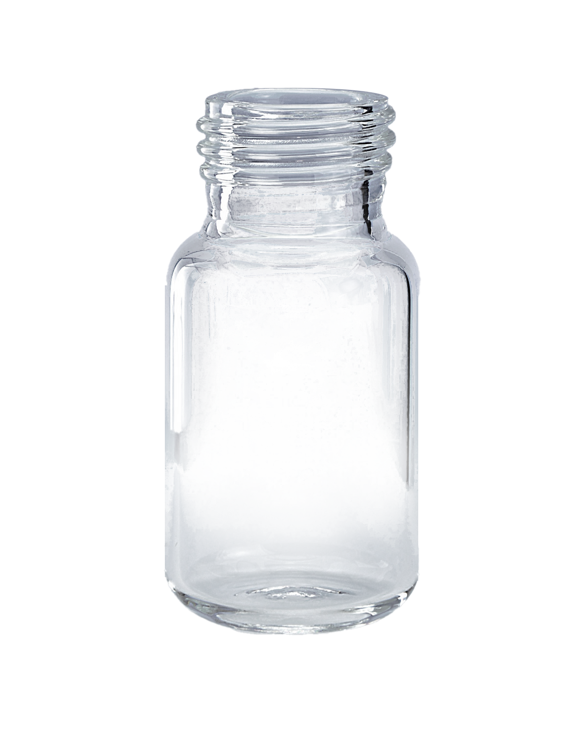 CV-100051 - 10 mL Clear Glass 18 mm Screw Top Headspace Vial, Radius Bottom, Pkg. 100