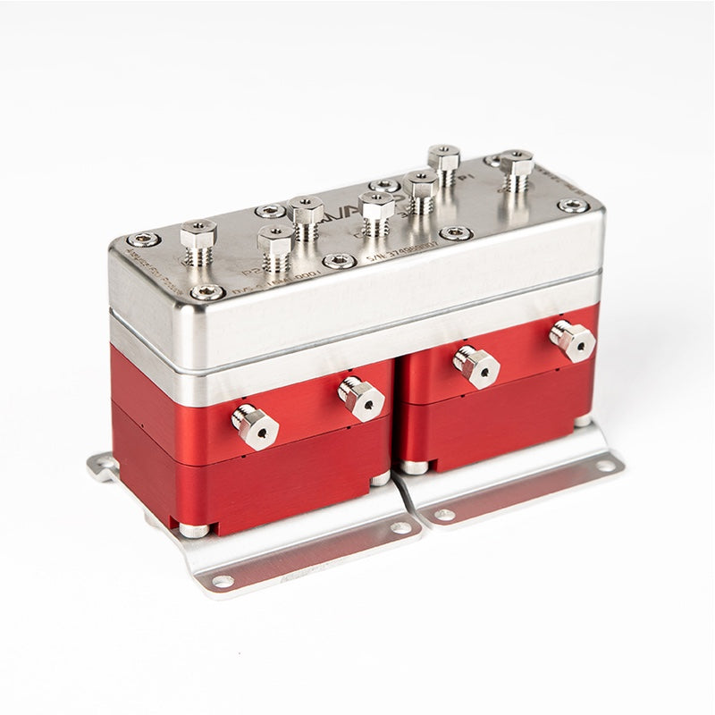 DVS-4-16MT-0001 - 4-Port Sample Stream Selection GC Purged Diaphragm Valve with Pneumatic Actuation