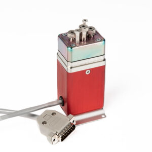 EDV3-16-0005 - 2-Port Sample Stream Selection GC Purged Diaphragm Valve with Electrical Actuation, SilcoNert 2000® Coating