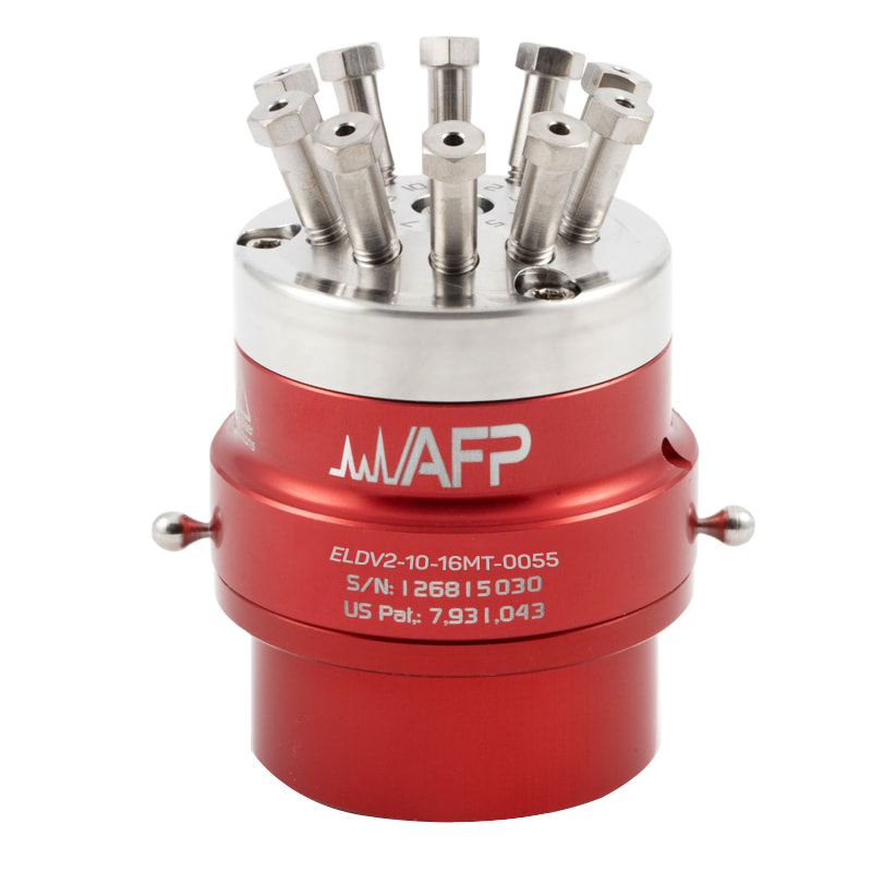 ELDV2-10-16MT-0055 - Injection 10-Port GC Diaphragm Valve, SilcoNert 2000® Coating