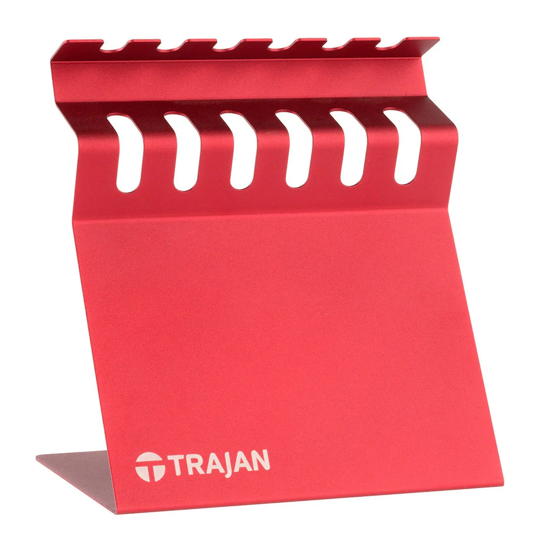 CY-100023 - 6 Syringe Rack for 8 mm Barrel OD Syringes, Holds 6 Standard SGE Syringes with Barrel OD up to 8 mm