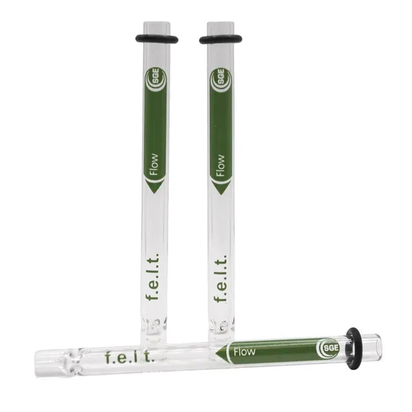 CL-100025 - Taper Inlet Liners with f.e.l.t. with Pre-fitted o-ring, 4 mm ID, Length 78.5 mm Pkg. 5
