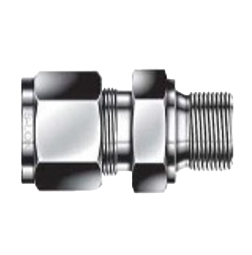 CC-100283 - Male Connector for Bonded Seal 1/4" - 3/8" Stainless Steel