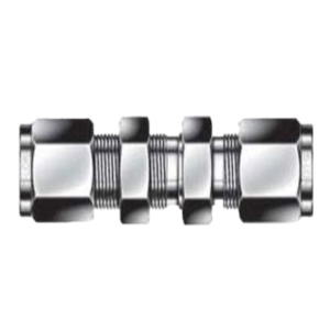 CC-100329 - Bulkhead Tube Union 1/4", Stainless Steel
