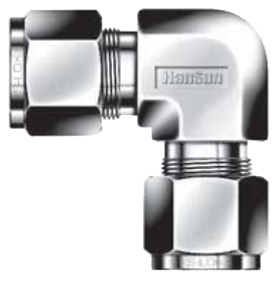 CC-100286 - Tube Union Elbow, 1/8" Stainless Steel