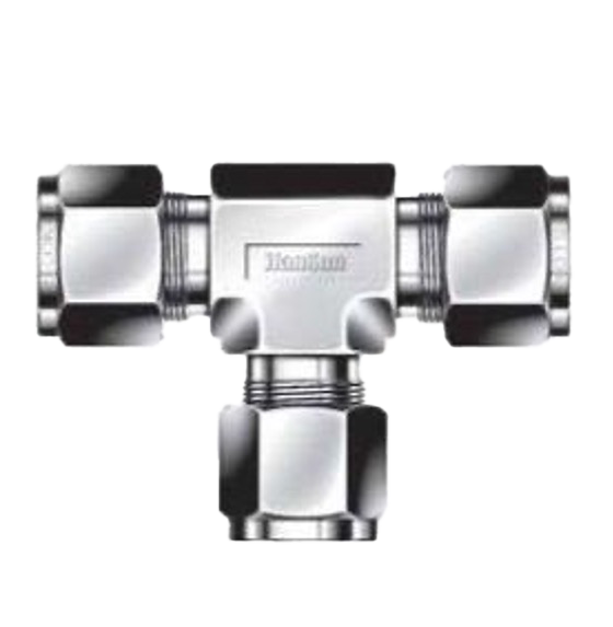 CC-100317 - Tee Union, 10 mm OD, SS316