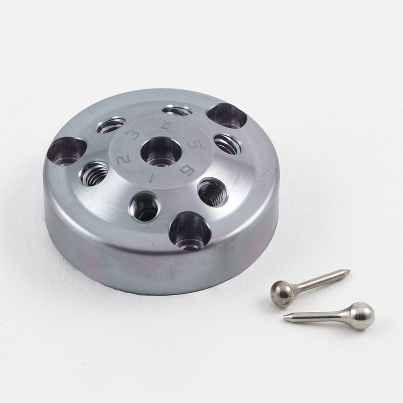 VH06-0002 - Valve Head for GC Injection & Switching Valves, SilcoNert 2000® Coated