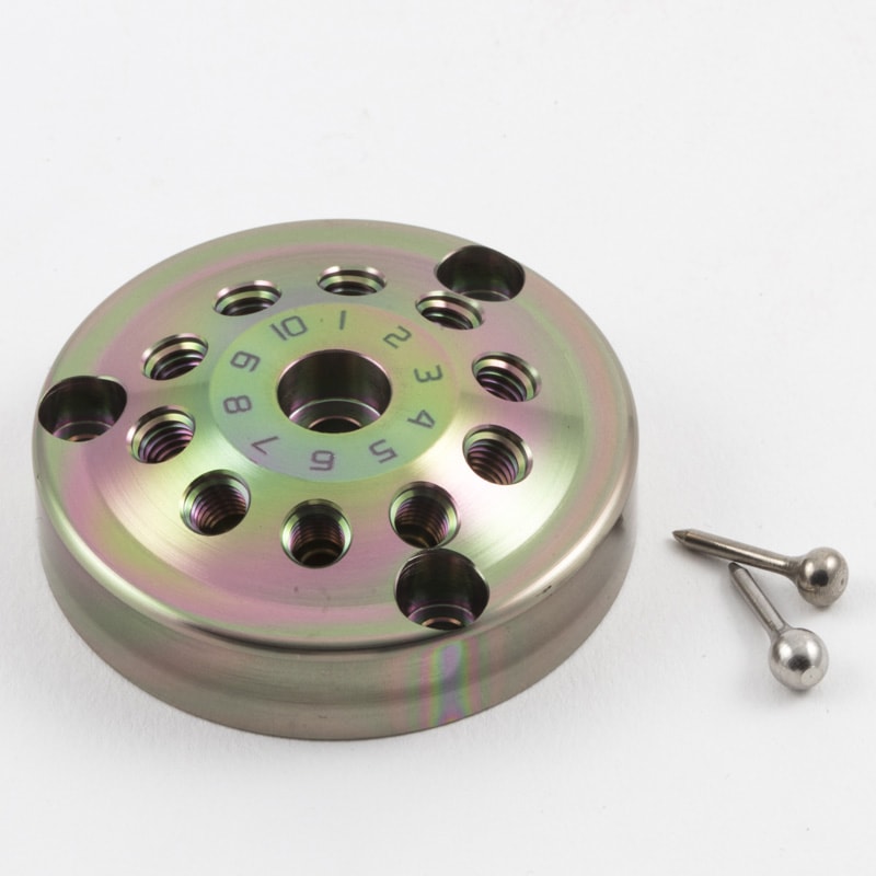 VH10-0008 - Valve Head for GC Injection & Switching Valves, Dursan® Coated