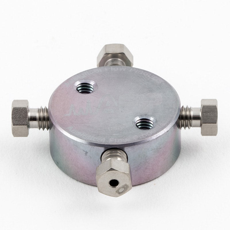 X-SK-16-040-S - Cross Fitting, SilcoNert 2000® Coated