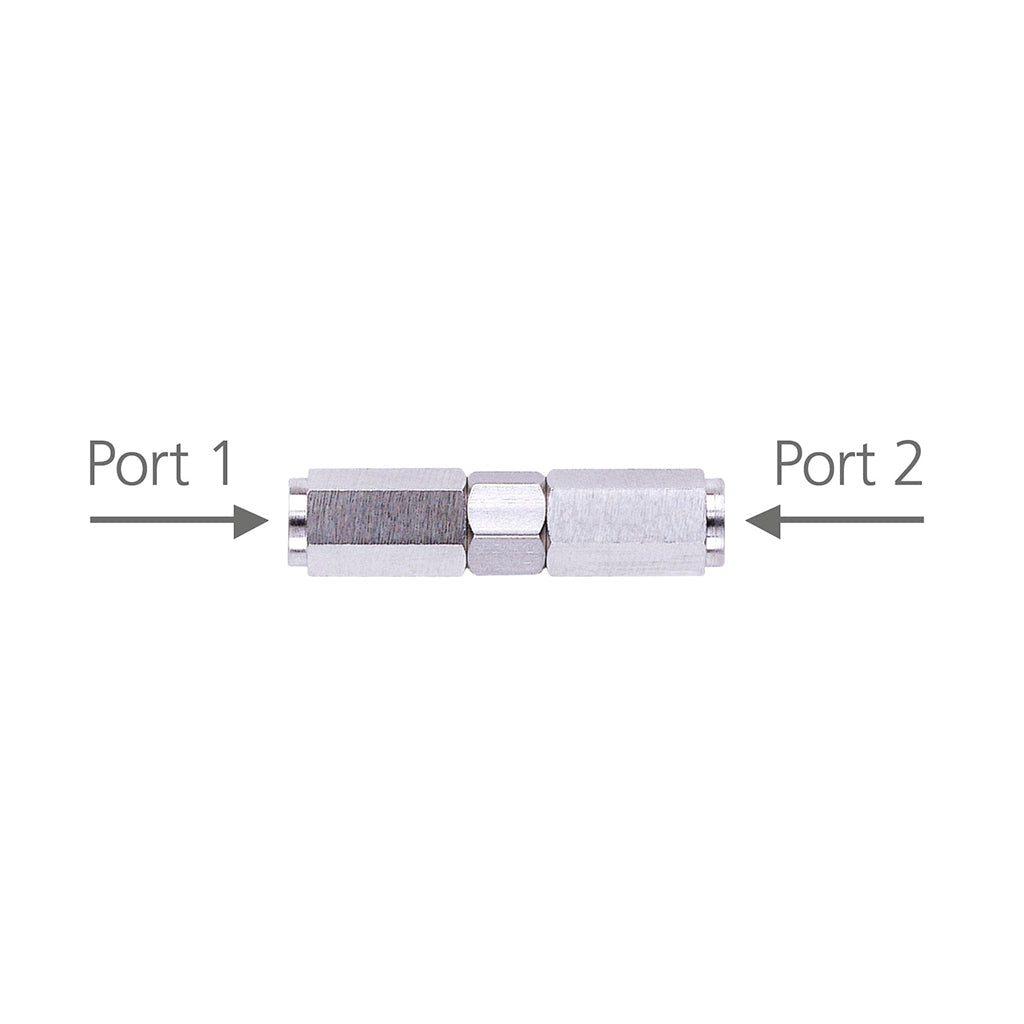 CC-100093 - Stainless Steel Mini Unions 0.5 mm ID